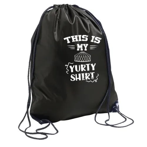 This Is My Yurt Shirt Jurte Zelt Rucksack Sonstig. Turnbeutel