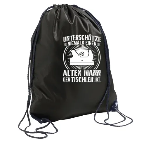 Tischler Mann Basteln Zimmermann Handwerker Hobel Rucksack Sonstig. Turnbeutel