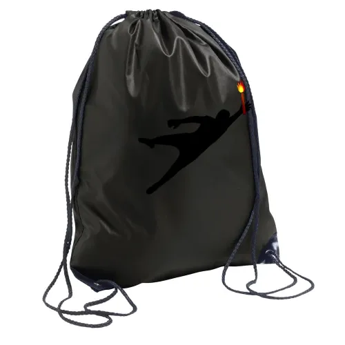 Torhüter mit Pyrotechnik Rucksack Sonstig. Turnbeutel