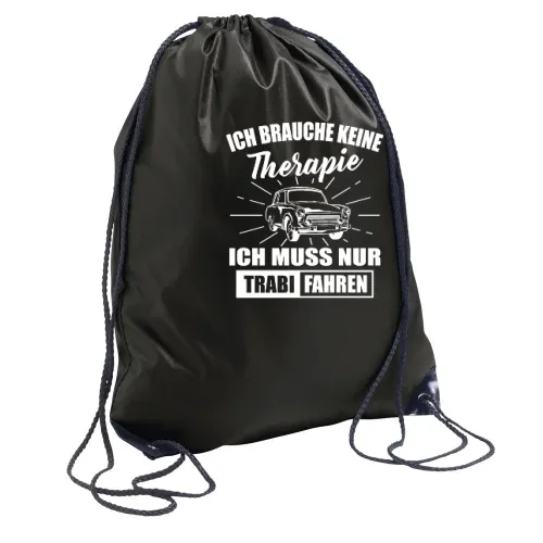 Trabi Therapie DDR Kultfahrzeug Geschenkidee Rucksack Sonstig. Turnbeutel