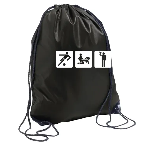 Triathlon Fußball Ficken Alkohol Sonstig. Rucksack