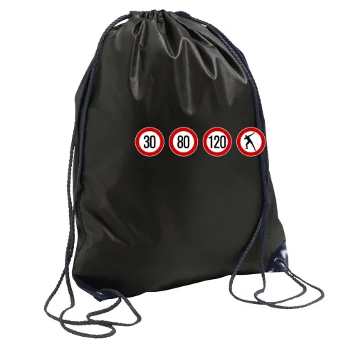 Usain Bold Verkehrsschilder Rucksack