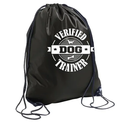 Verified Dog Trainer Hundetrainer Hundeschule Rucksack Sonstig. Turnbeutel
