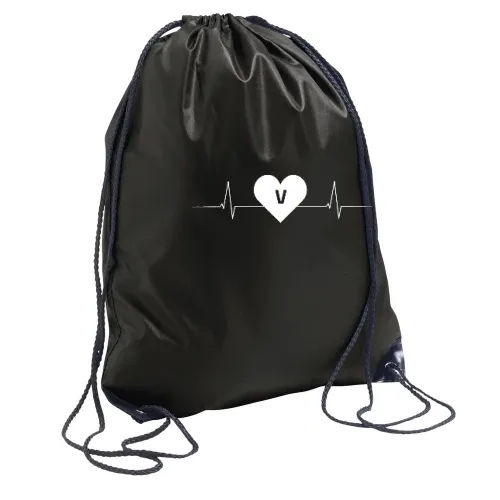 Vogtland V Nummernschild Herzschlag Rucksack