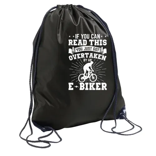 Von Ebiker Überholt - E-Biker Pedelec MTB Rucksack Sonstig. Turnbeutel