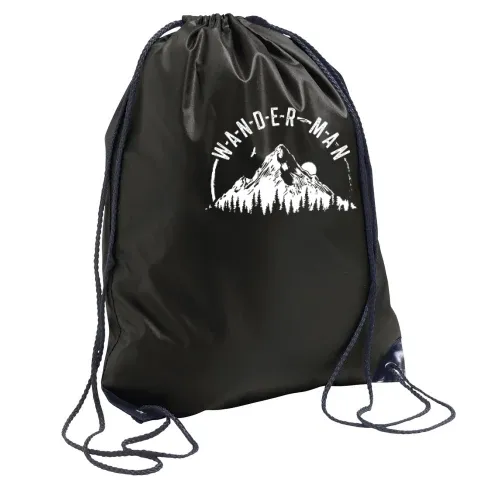 Wanderer Man Wandern Wander Hiking Outdoor Rucksack Sonstig. Turnbeutel