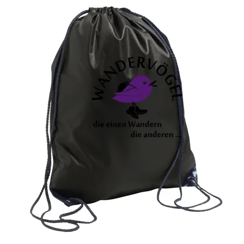 Wandervögel farbig Rucksack Sonstig. Turnbeutel
