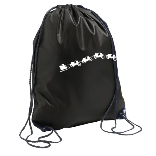  Weihnachtsschlitten aus fliegenden Simson Schwalbe Rucksack