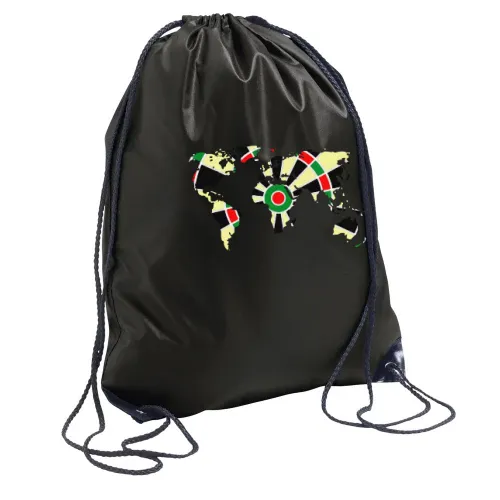 Welt Dartscheibe Rucksack Sonstig. Turnbeutel