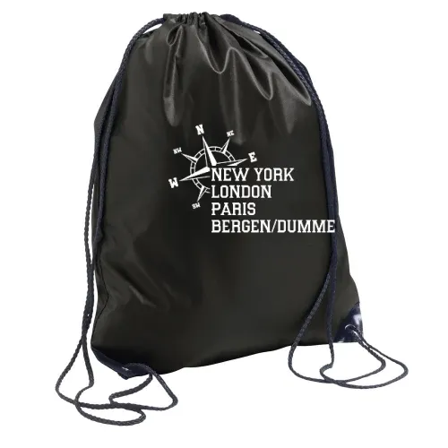 Weltstadt Bergen/Dumme Rucksack Sonstig. Turnbeutel