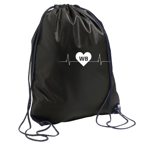Wittenberg WB Nummernschild Herzschlag Rucksack Sonstig. Turnbeutel
