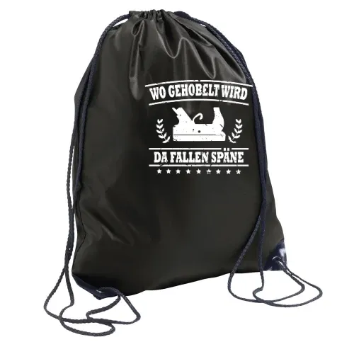 Wo Gehobelt Wird Da Fallen Späne Handwerker Spruch Sonstig. Rucksack