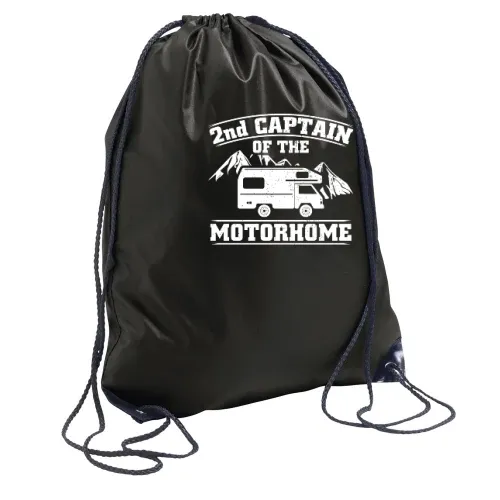 Wohnmobil 2nd Captain Of The Motorhome Womo Rucksack Sonstig. Turnbeutel