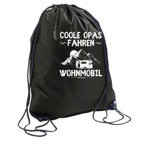 Wohnmobil Opa Camper Vater Großvater Camping Rente Rucksack Sonstig. Turnbeutel