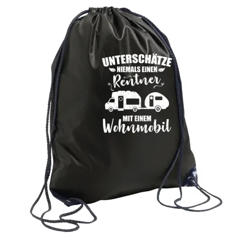 Wohnmobil Rentner Camper Wohnwagen Womo Camping Rucksack Sonstig. Turnbeutel