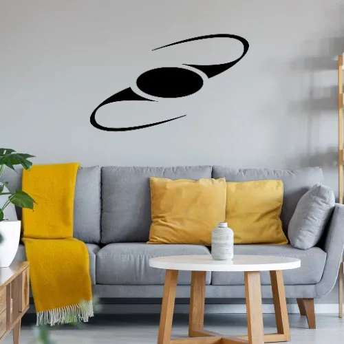 abstraktes Symbol Wandtattoo