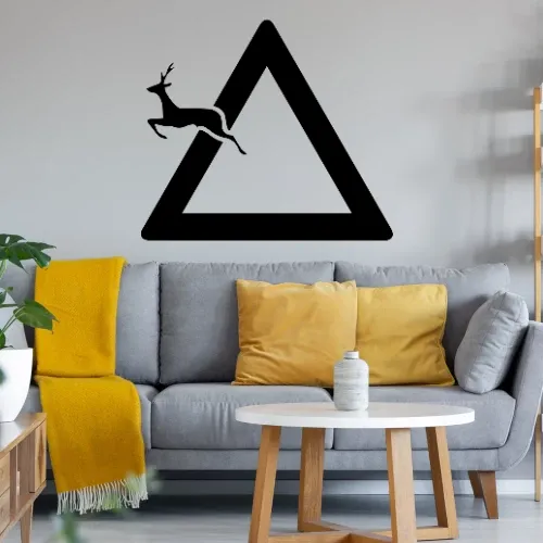 Achtung Wild Wandtattoo