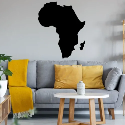 Afrika der schwarze Kontinent Sonstig. Wandtattoo