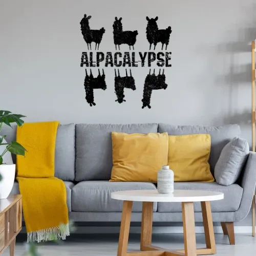 Alapaka Alpakalypse Wandtattoo