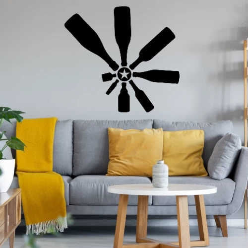 Alkohol Flaschendrehen Sonstig. Wandtattoo