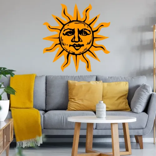 alte Sonne Sonstig. Wandtattoo alte Sonne Wandtattoo