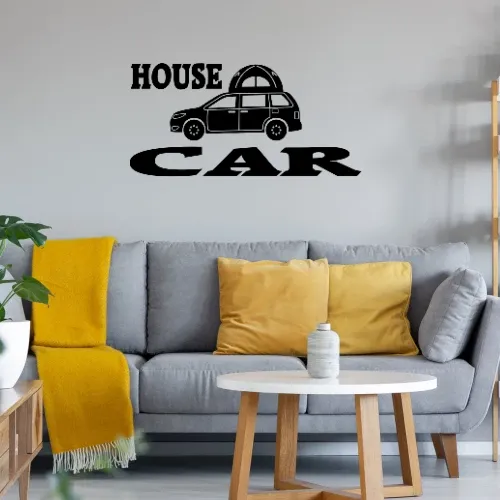 Auto Camping Dachzelt - Sonstig. Wandtattoo