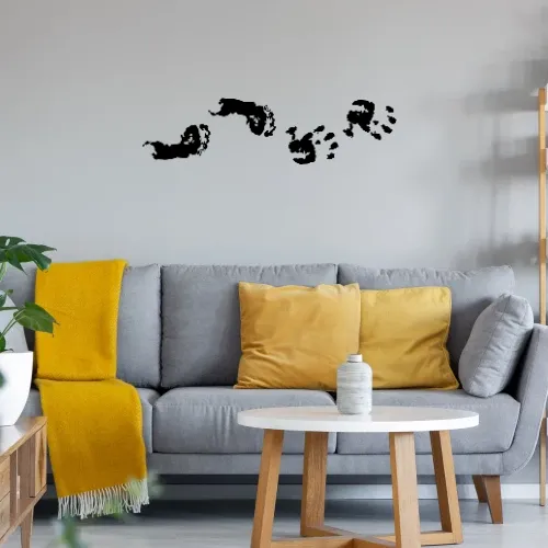 Baby Hand- und Fussabdruck Sonstig. Wandtattoo