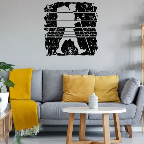 Backpacker Wanderer Sonstig. Wandtattoo Backpacker Wanderer Wandtattoo