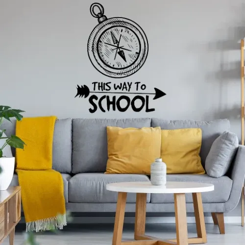 Backpacking Schule 2 Sonstig. Wandtattoo Backpacking Schule 2 Wandtattoo