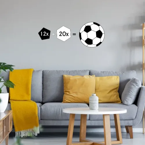Ballpuzzle Wandtattoo