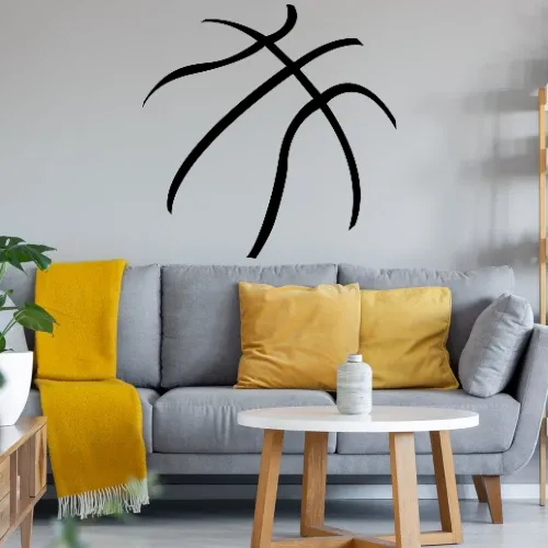 Basketball Striche Sonstig. Wandtattoo