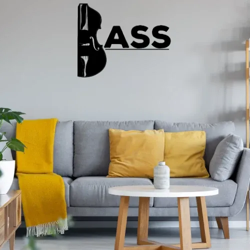 Bass Gitarre Sonstig. Wandtattoo Bass Gitarre Wandtattoo