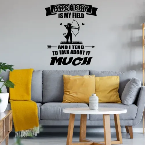 Bogenschießen Ist Mein Ding Bogenschützen Spruch Sonstig. Wandtattoo Bogenschießen Ist Mein Ding Bogenschützen Spruch Wandtattoo