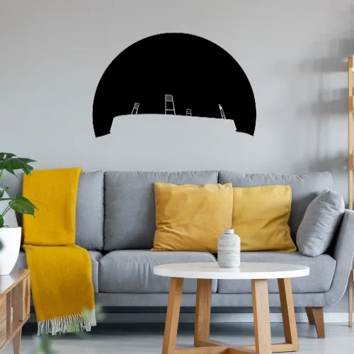 Bremen Fussballstadion im Sonnenuntergang Sonstig. Wandtattoo