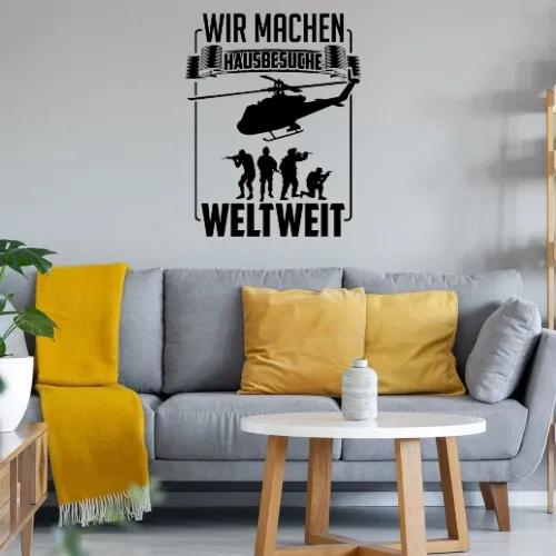 Bundeswehr Armee Motiv Soldat Einsatz Design Sonstig. Wandtattoo Bundeswehr Armee Motiv Soldat Einsatz Design Wandtattoo