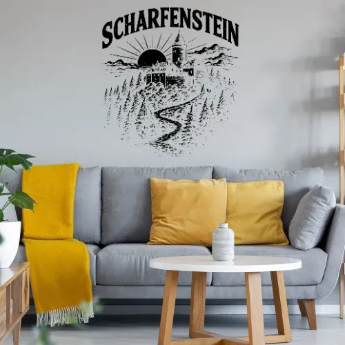 Burg Scharfenstein Sonstig. Wandtattoo
