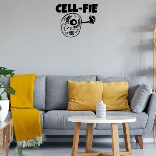 Cell Fie - Das Wissenschafts Selfi Sonstig. Wandtattoo Cell Fie - Das Wissenschafts Selfi Wandtattoo