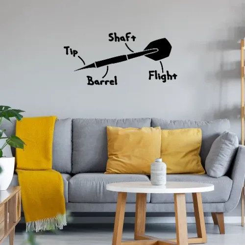 Dartpfeil Beschreibung Handmade Sonstig. Wandtattoo