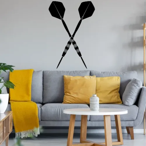 Dartpfeil Kreuz Sonstig. Wandtattoo