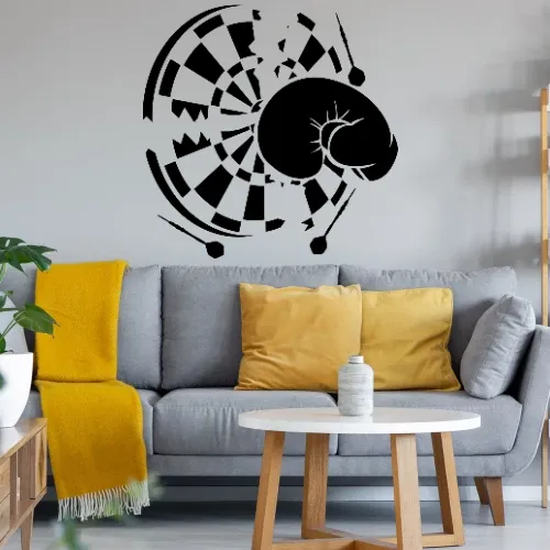 Dartscheibe Boxen Sonstig. Wandtattoo