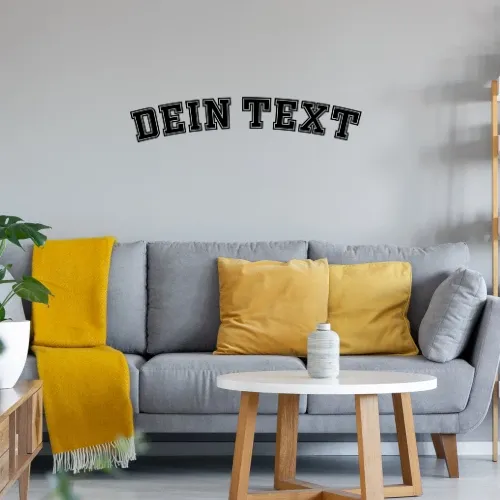 dein text Wandtattoo