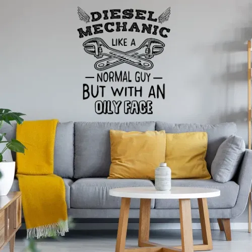 Diesel Mechaniker Kfz Mechatroniker Auto Schrauber Sonstig. Wandtattoo Diesel Mechaniker Kfz Mechatroniker Auto Schrauber Wandtattoo
