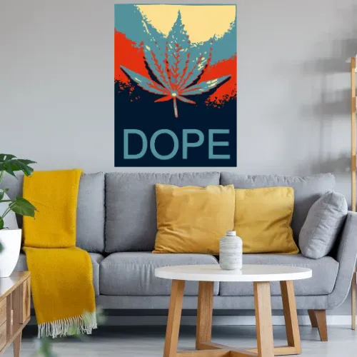 Dope Obama Hope Style Wandtattoo