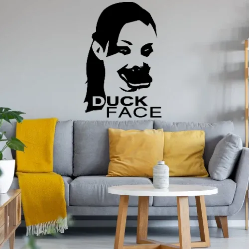 Duckface Sonstig. Wandtattoo