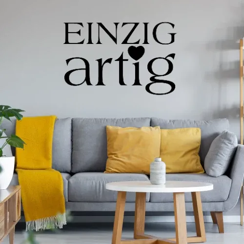 Einzigartig Sonstig. Wandtattoo
