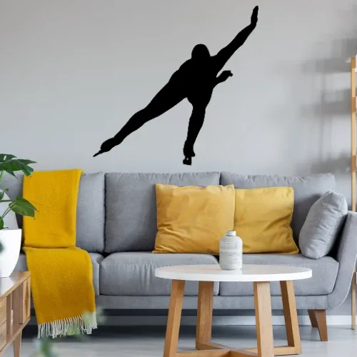 Eisschnelllauf Sonstig. Wandtattoo