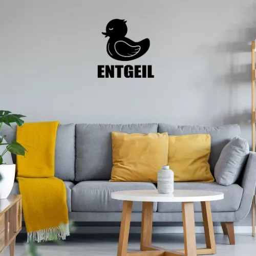 Ente Entgeil Motiv Entchen Gummiente Quitscheente Sonstig. Wandtattoo