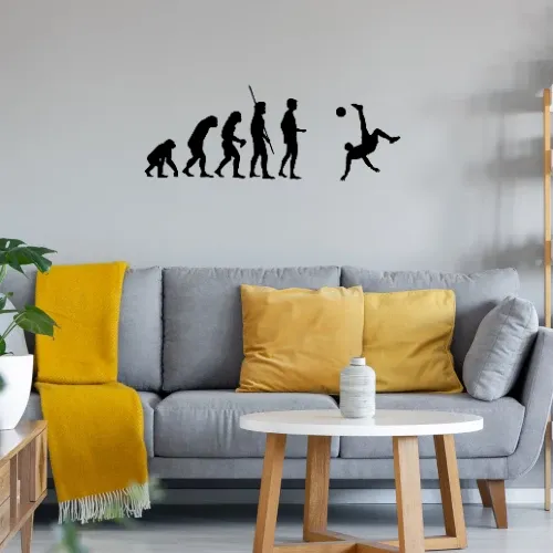 Evolution Fallrückzieher Sonstig. Wandtattoo