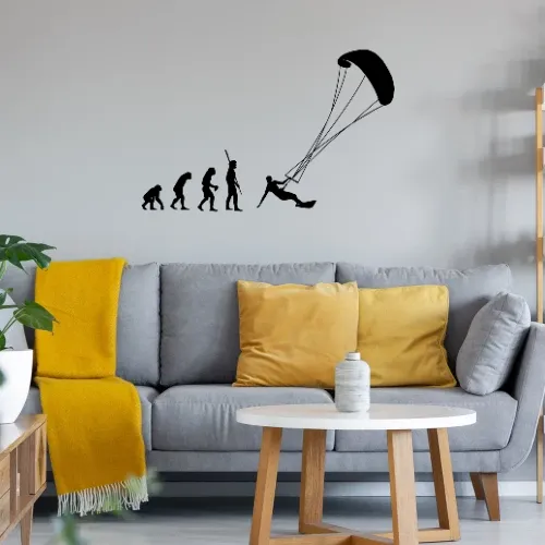 Evolution Kitesurfen Sonstig. Wandtattoo