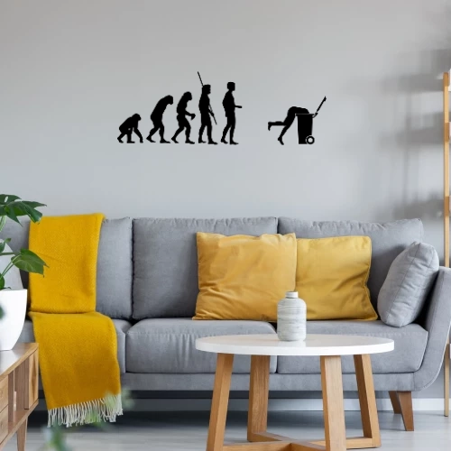 Evolution Mülltonne 2.0 Sonstig. Wandtattoo